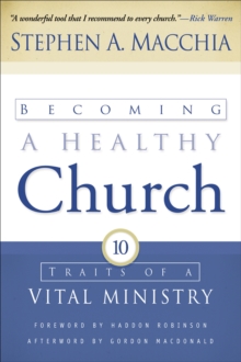 Becoming a Healthy Church