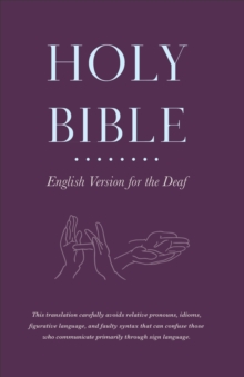 Holy Bible English Version for the Deaf