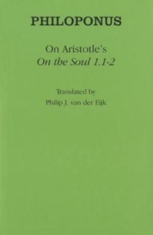 On Aristotle's "On the Soul 1.1-2"