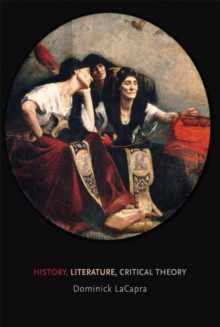 Image for History, literature, critical theory
