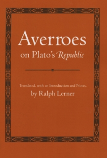 Image for Averroes on Plato's 'Republic'