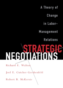 Strategic Negotiations