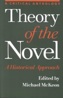 Image for Theory of the Novel
