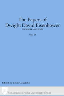 Image for The papers of Dwight David Eisenhower.: (The presidency : keeping the peace)