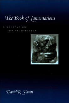 Image for The book of Lamentations: a meditation and translation