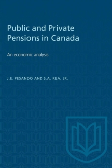 Image for Public and Private Pensions in Canada : An Economic Analysis