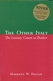 Image for The Other Italy : The Literary Canon in Dialect