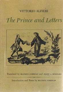 Image for The Prince and Letters by Vittorio Alifieri