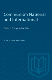 Image for Communism National and International : Eastern Europe after Stalin