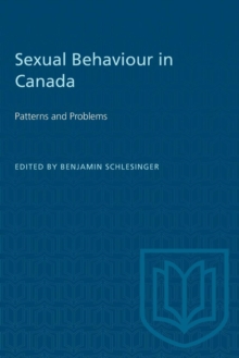 Image for Sexual Behaviour in Canada : Patterns and Problems