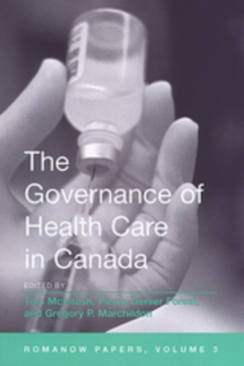 Governance of Health Care in Canada