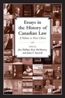 Essays in the History of Canadian Law
