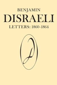 Image for Benjamin Disraeli Letters
