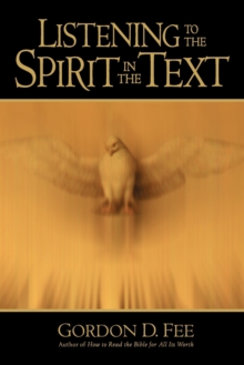 Image for Listening to the Spirit in the Text