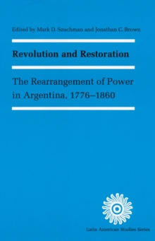 Image for Revolution and Restoration