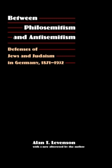 Between Philosemitism and Antisemitism