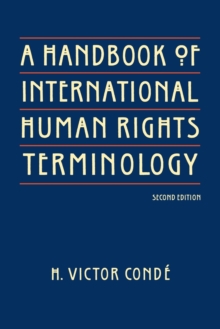 Image for A Handbook of International Human Rights Terminology