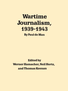 Image for Wartime Journalism, 1939-43