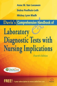 Image for Davis's Comprehensive Handbook of Laboratory and Diagnostic Tests With Nursing Implications
