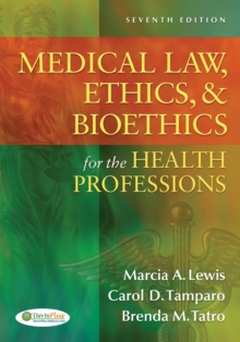 Image for Medical law, ethics & bioethics for the health professions