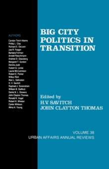 Image for Big City Politics in Transition