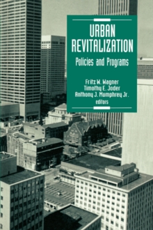 Image for Urban Revitalization : Policies and Programs