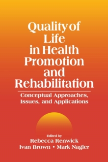 Image for Quality of Life in Health Promotion and Rehabilitation