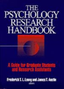 Image for Psychology Research Handbook