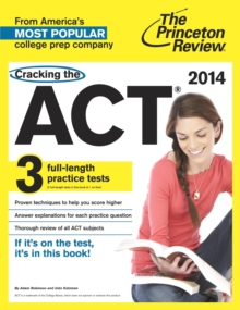Image for Cracking the ACT with 3 practice tests