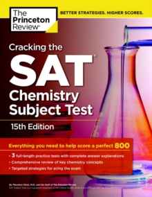 Image for Cracking The Sat Chemistry Subject Test, 15th Edition