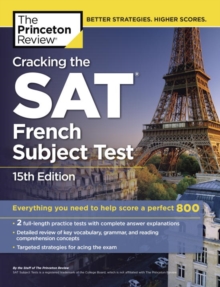 Image for Cracking The Sat French Subject Test, 15th Edition