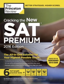 Image for Cracking the new SAT 2016  : created for the redesigned 2016 exam