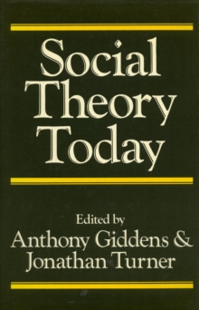 Image for Social Theory Today