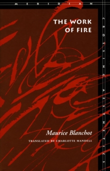 Image for The Work of Fire