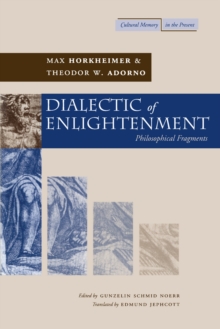 Image for Dialectic of Enlightenment