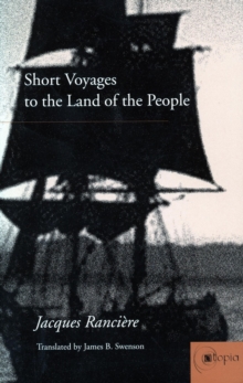 Image for Short voyages to the land of the people