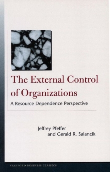 Image for The External Control of Organizations