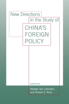 New Directions in the Study of China's Foreign Policy