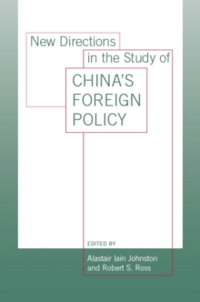 Image for New Directions in the Study of China's Foreign Policy