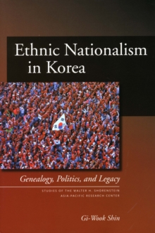 Image for Ethnic Nationalism in Korea