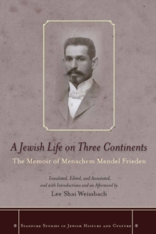 Jewish Life on Three Continents