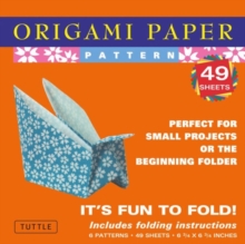 Origami Paper – Patterns – Small 6 3/4″ – 49 Sheets: Tuttle Origami Paper: Origami Sheets Printed with 8 Different Designs: Instructions for 6 Projects Included