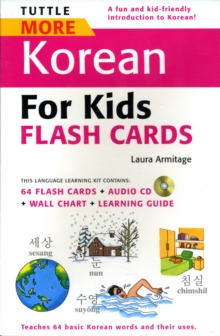 Image for Tuttle More Korean for Kids Flash Cards Kit