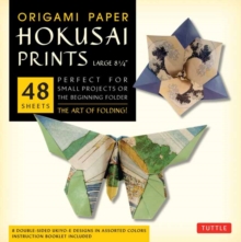 Origami Paper - Hokusai Prints - Large 8 1/4" - 48 Sheets