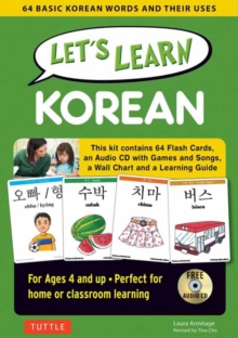Image for Let's Learn Korean Kit : 64 Basic Korean Words and Their Uses (Flash Cards, Free Online Audio, Games & Songs, Learning Guide and Wall Chart)
