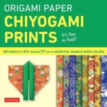 Image for Origami Paper - Chiyogami Prints - 6 3/4" - 48 Sheets : Tuttle Origami Paper: Double-Sided Origami Sheets Printed with 8 Different Patterns (Instructions for 6 Projects Included)