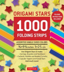 Image for Origami Stars Papers 1,000 Paper Strips in Assorted Colors