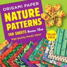 Image for Origami Paper 100 sheets Nature Patterns 6 inch (15 cm) : High-Quality Origami Sheets Printed with 8 Different Designs