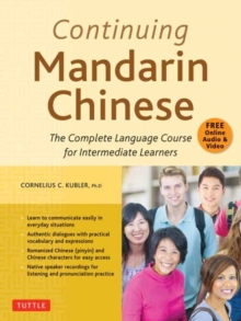 Image for Continuing Mandarin Chinese Textbook : The Complete Language Course for Intermediate Learners