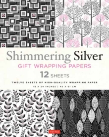 Image for Shimmering Silver Gift Wrapping Papers - 12 Sheets : 18 x 24 inch (45 x 61 cm) Wrapping Paper